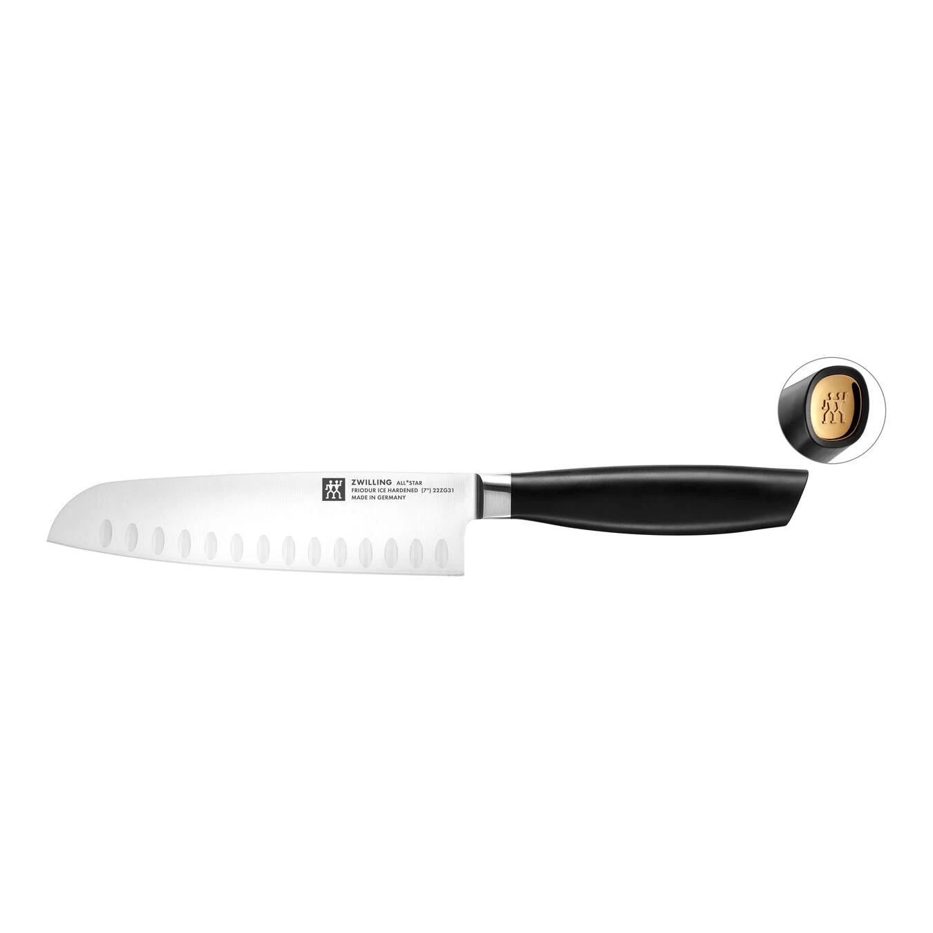 Zwilling Santokukniv 18 Cm, Guld
