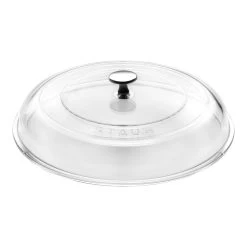 Staub Låg Hvælvet 20 Cm, Glas