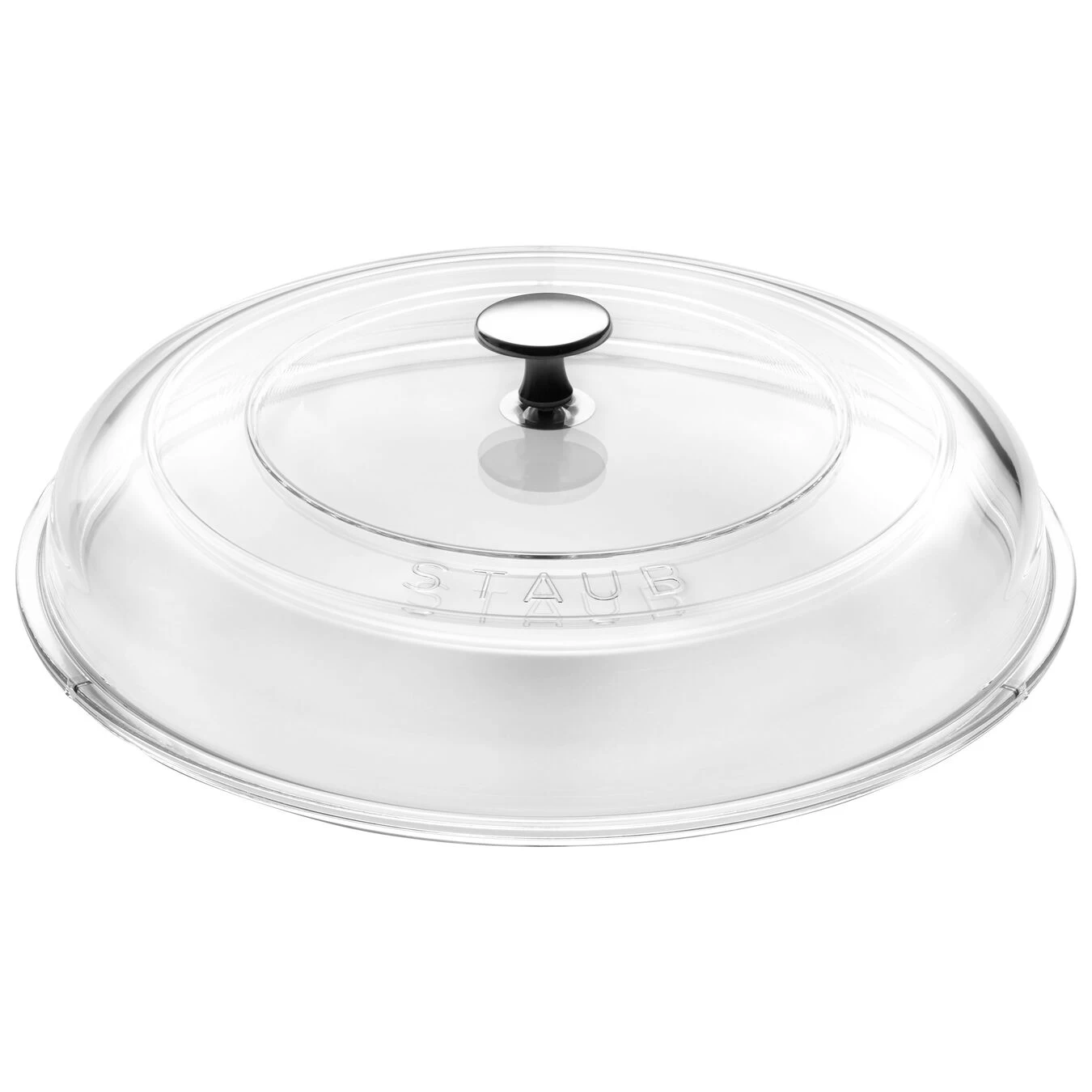 Staub Låg Hvælvet 28 Cm, Glas