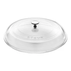 Staub Låg Hvælvet 30 Cm, Glas