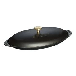 Staub Ovnfad Med Låg 31 Cm, Støbejern