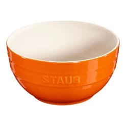 Staub Skål 17 Cm, Keramisk, Orange