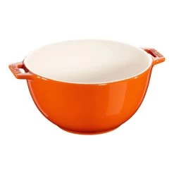 Staub Skål 18 Cm, Keramisk, Orange