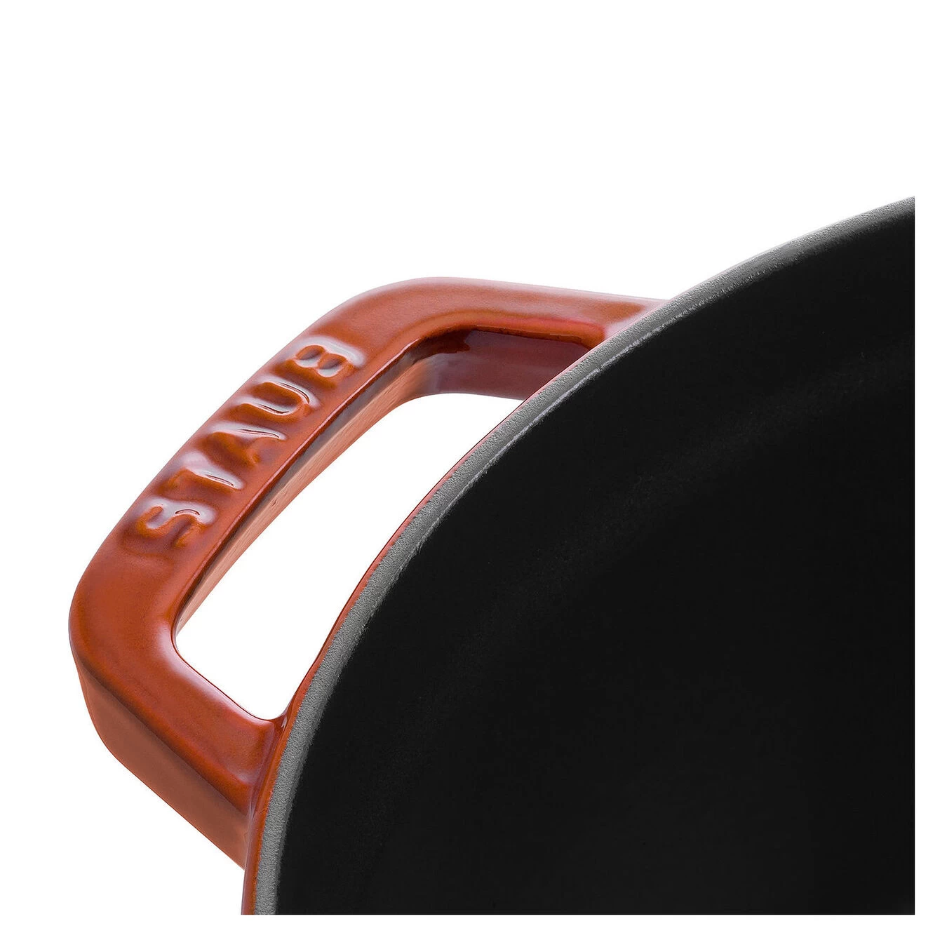 Staub Cocotte 26 Cm, Rund, Kanel, Støbejern - Billede 3