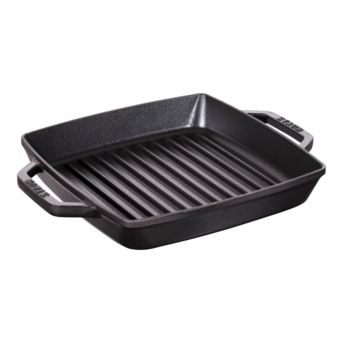 Staub Grillpande 23 X 23 Cm, Støbejern, Sort