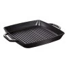 Staub Grillpande 33 X 33 Cm, Støbejern, Sort