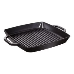 Staub Grillpande 33 X 33 Cm, Støbejern, Sort