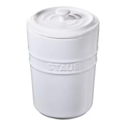 Staub Opbevaringskrukke 1 L, Keramisk