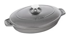 Staub Ovnfad Med Låg 23 Cm, Støbejern