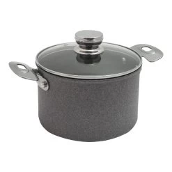 Ballarini Gryde Med Glaslåg 20 Cm, Aluminium