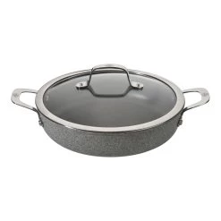 Ballarini Serveringspande Med Låg 28 Cm, Aluminium