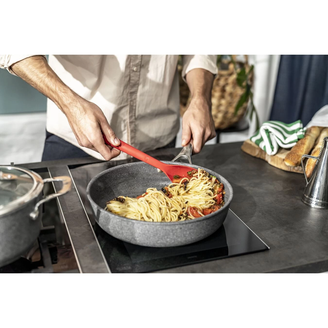 Ballarini Sautepande Med Låg 28 Cm, Aluminium - Billede 4